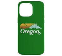 Retro Vibe Oregon Sweatshirt Vintage Mountains & Sun Carcasa para iPhone 14 Pro MAX