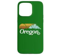 Retro Vibe Oregon Sweatshirt Vintage Mountains & Sun Carcasa para iPhone 15 Pro MAX