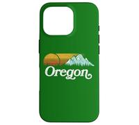 Retro Vibe Oregon Sweatshirt Vintage Mountains & Sun Carcasa para iPhone 16 Pro