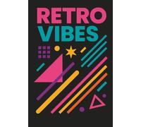 Retro Vibes: A Notebook Inspired by the Bold Aesthetics of the 80s