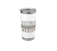 Retro Victoria México Vaso térmico de acero inoxidable de doble pared
