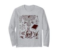 Retro Victorian Line Art Aesthetic Cottagecore Academia Manga Larga