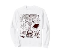 Retro Victorian Line Art Aesthetic Cottagecore Academia Sudadera