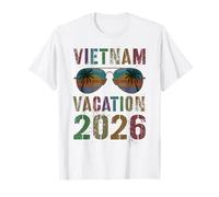 Retro Vietnam Vacation 2026 Viajes Playa Viaje Coincidencia Camiseta