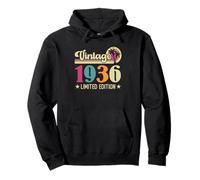 Retro Vintage 1936 Limited Edition 1936 Birthday Sudadera con Capucha