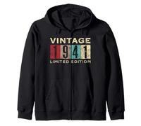 Retro Vintage 1941 Edición Limitada 84 Cumpleaños 84 Años Sudadera con Capucha