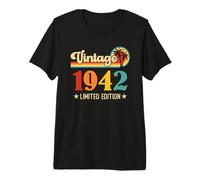 Retro Vintage 1942 Limited Edition 1942 Birthday Camiseta Premium