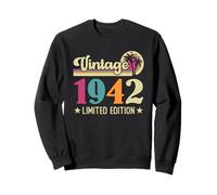 Retro Vintage 1942 Limited Edition 1942 Birthday Sudadera