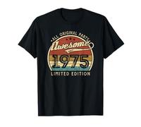 Retro Vintage 1975 Edición Limitada 51 Cumpleaños 51 Años Camiseta