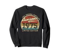 Retro Vintage 1975 Edición Limitada 51 Cumpleaños 51 Años Sudadera