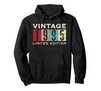 Retro Vintage 1995 Edición Limitada 30 Cumpleaños 30 Años Sudadera con Capucha