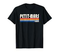 Retro Vintage 70s 80s Style Petit-Mars, Francia Camiseta