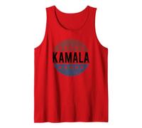 Retro Vintage Campaign Democrat For President Kamala 2024 Camiseta sin Mangas