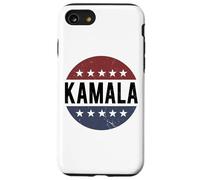 Retro Vintage Campaign Democrat For President Kamala 2024 Carcasa para iPhone SE (2020) / 7 / 8