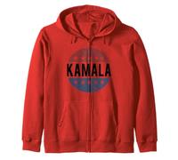 Retro Vintage Campaign Democrat For President Kamala 2024 Sudadera con Capucha