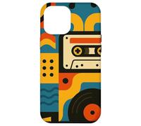 Retro Vintage Casete Sueños y Surcos de Vinilo en Movimiento Carcasa para iPhone 12 Pro Max