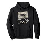 Retro Vintage Cassette Tape 70s 80s 90s Music Mixtape Sudadera con Capucha