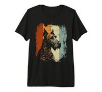 Retro Vintage Design Irish Terrier Dog Camiseta Premium
