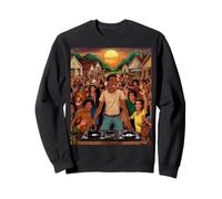 Retro Vintage DJ - HipHop Music Bronx Party Tee Sudadera
