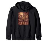 Retro Vintage DJ - HipHop Music Bronx Party Tee Sudadera con Capucha