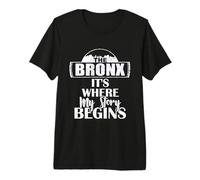 Retro Vintage El Bronx Donde Mi Historia Comienza Divertido Bronx Camiseta Premium