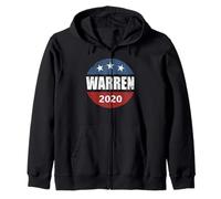 Retro Vintage Election Campaign Elizabeth Warren 2020 Sudadera con Capucha