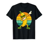 Retro Vintage Funny Banana Dab Dance Banana Fruit Dancing Camiseta