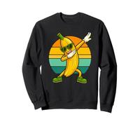Retro Vintage Funny Banana Dab Dance Banana Fruit Dancing Sudadera