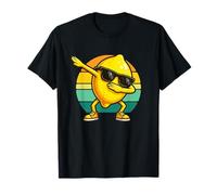 Retro Vintage Funny Lemon Dab Dance Lemon Dancing Camiseta