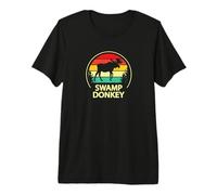 Retro Vintage Funny Swamp Donkey Moose Camiseta Premium