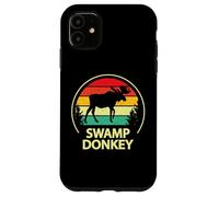 Retro Vintage Funny Swamp Donkey Moose Carcasa para iPhone 11