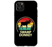 Retro Vintage Funny Swamp Donkey Moose Carcasa para iPhone 11 Pro MAX