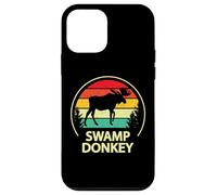 Retro Vintage Funny Swamp Donkey Moose Carcasa para iPhone 12 Mini