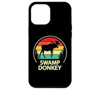 Retro Vintage Funny Swamp Donkey Moose Carcasa para iPhone 12 Pro MAX