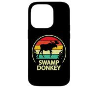 Retro Vintage Funny Swamp Donkey Moose Carcasa para iPhone 14 Pro