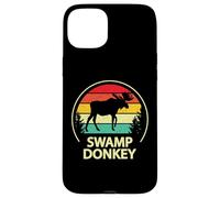 Retro Vintage Funny Swamp Donkey Moose Carcasa para iPhone 15 Plus
