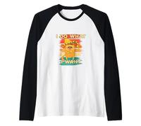 Retro Vintage Hago lo Que Quiero Cat Mexican Cinco de Mayo Camiseta Manga Raglan