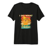 Retro Vintage Hago lo Que Quiero Cat Mexican Cinco de Mayo Camiseta Premium