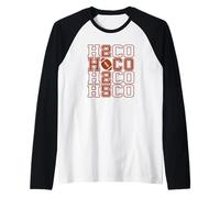 Retro Vintage HOCO 2025 Homecoming Game School Spirit Week Camiseta Manga Raglan