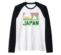 Retro Vintage Japan Graphic T-Shirts & Cool Designs Camiseta Manga Raglan