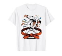 Retro Vintage Judo Badge Japanese Rising Sun Graphic Camiseta
