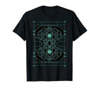 Retro Vintage Jugendstil Art Deco Design Elegante Arte gráfico Camiseta