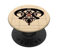 Retro Vintage Jugendstil Art Deco Diseño Patrón Elegante PopSockets PopGrip Adhesivo