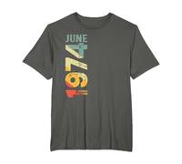 Retro Vintage Junio 1974 Año 1974 Vintage 1974 Desde 1974 Camiseta