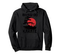 Retro Vintage Miyagi do Karate Life Bonsai Artes Marciales Sudadera con Capucha