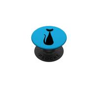 Retro Vintage Mod Atomic Black Cat Eye Gafas Rockabilly PopSockets PopGrip Adhesivo