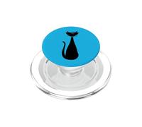 Retro Vintage Mod Atomic Black Cat Eye Gafas Rockabilly PopSockets PopGrip para MagSafe