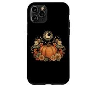 Retro Vintage Pumpkin Spice Tis The Season Equinox Moon Carcasa para iPhone 11 Pro