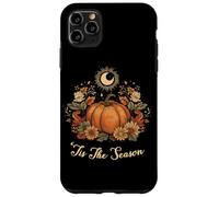 Retro Vintage Pumpkin Spice Tis The Season Equinox Moon Carcasa para iPhone 11 Pro MAX