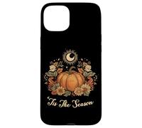 Retro Vintage Pumpkin Spice Tis The Season Equinox Moon Carcasa para iPhone 15 Plus